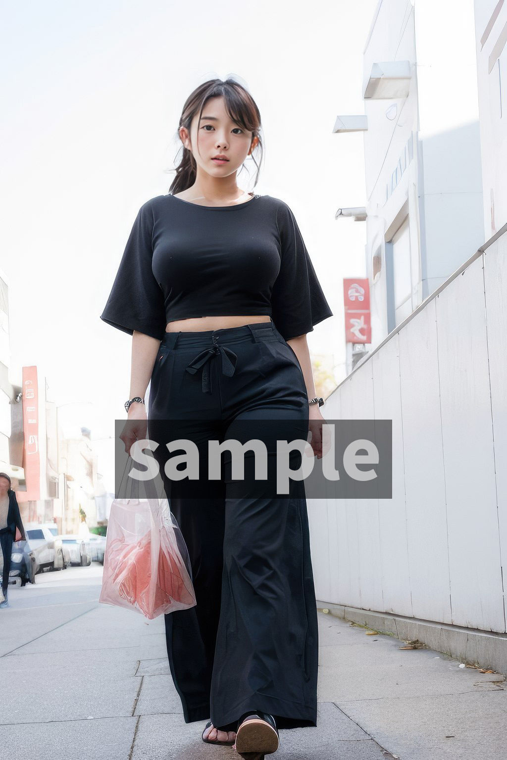 お姉さん、おっぱい見せて！ 〜ショッピング〜1