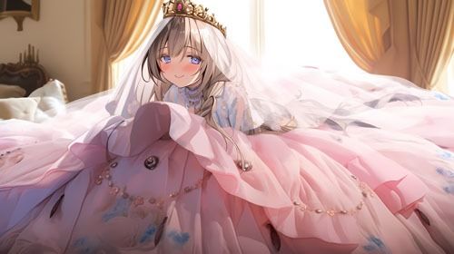 ウエディングドレス美少女セット9 ドレスきもちぃ4