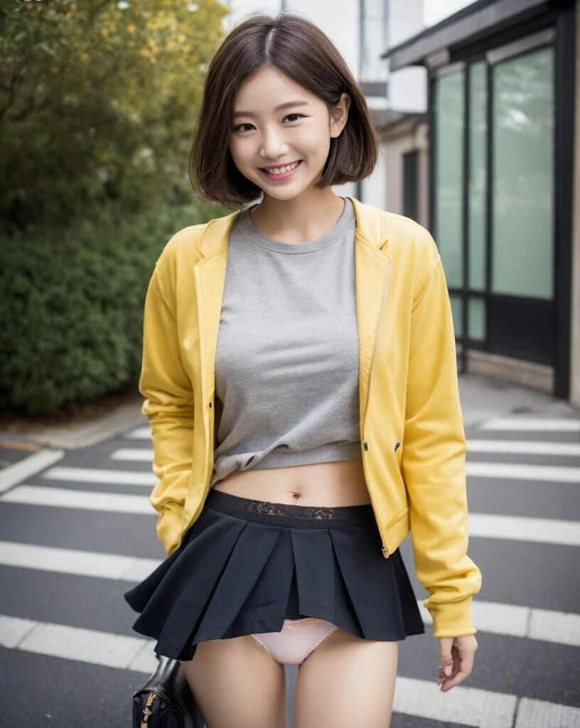 ウォーキング・ビューティ:都会の街中パンティ美女【108枚】3