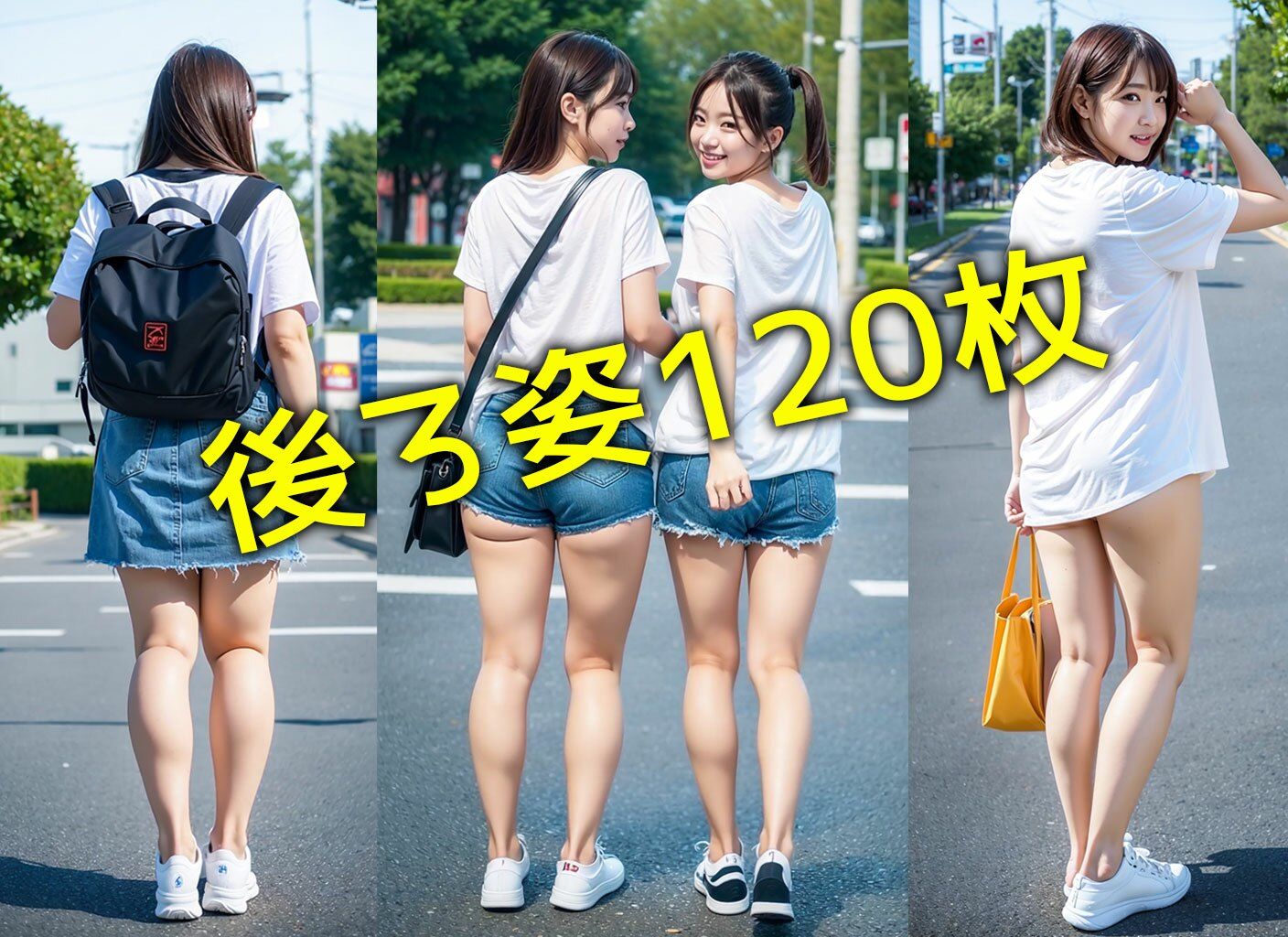 デニムミニショートパンツ美脚フェチマニア500枚 大好きな女子大生の日常の姿2