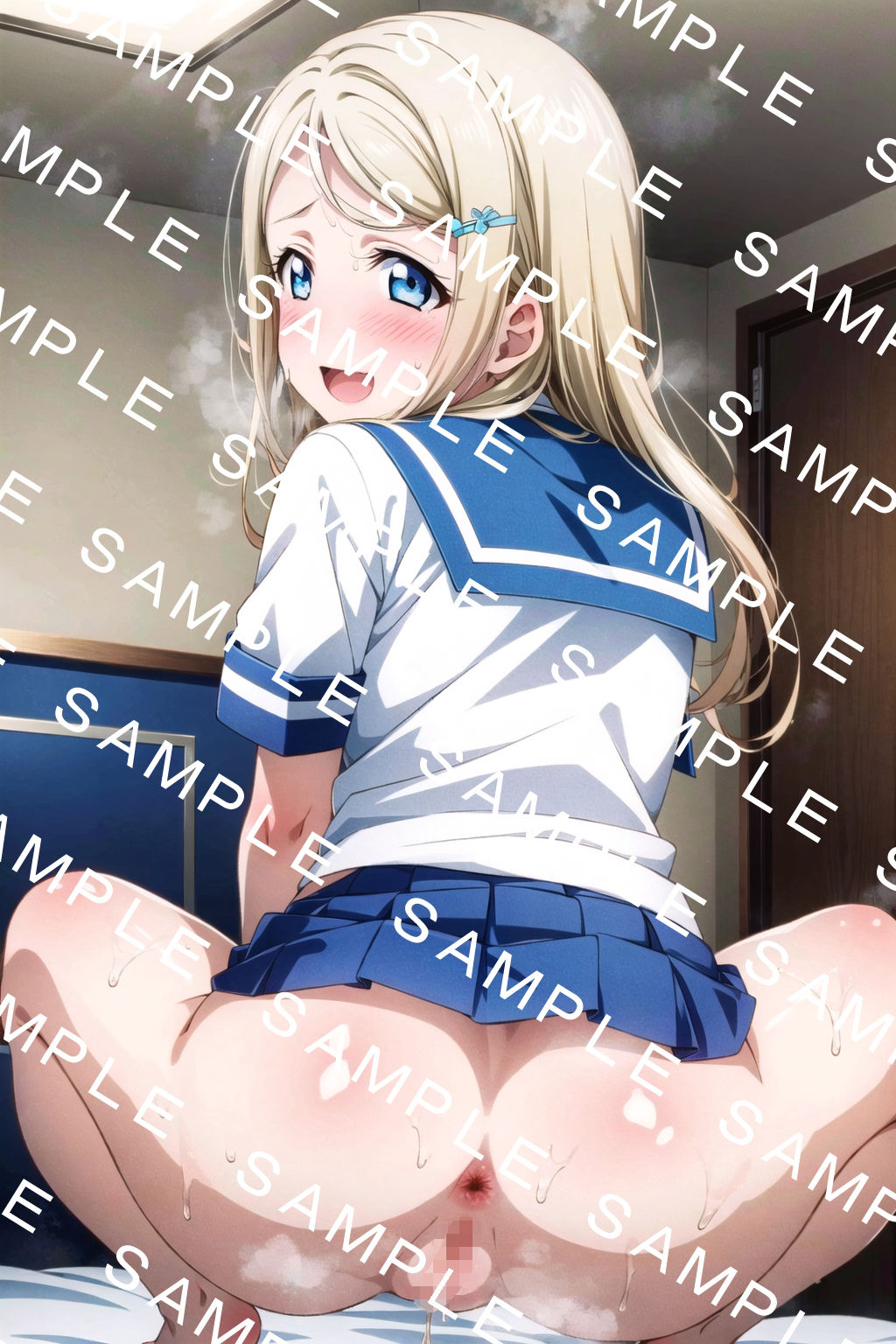 ラブ〇イブ！亜〇沙［制服＋α］ たくしあげ・背面構図集 総計100枚5