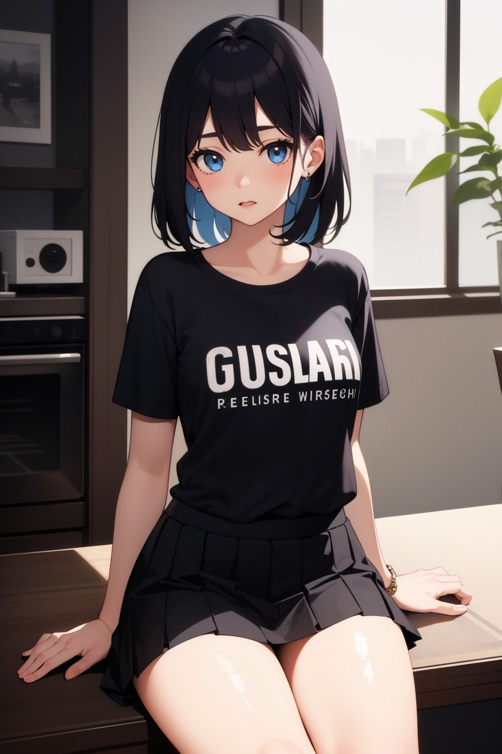 可愛い女の子がぶっかけされちゃうイライライラスト集 （Tシャツ編）10