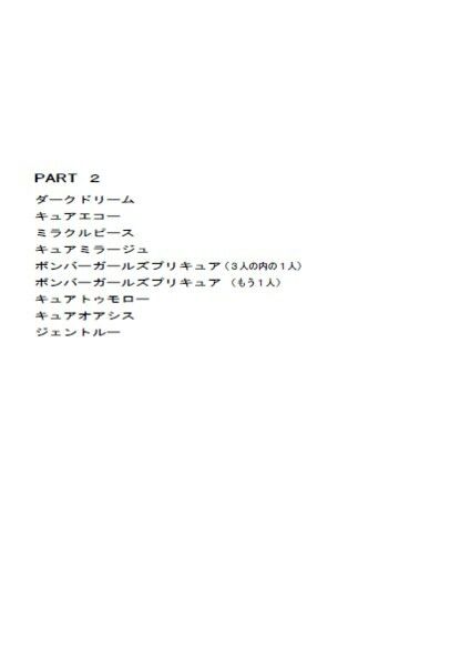 可愛くて凛々しい 推しキュアたちを描いてみた 合本6