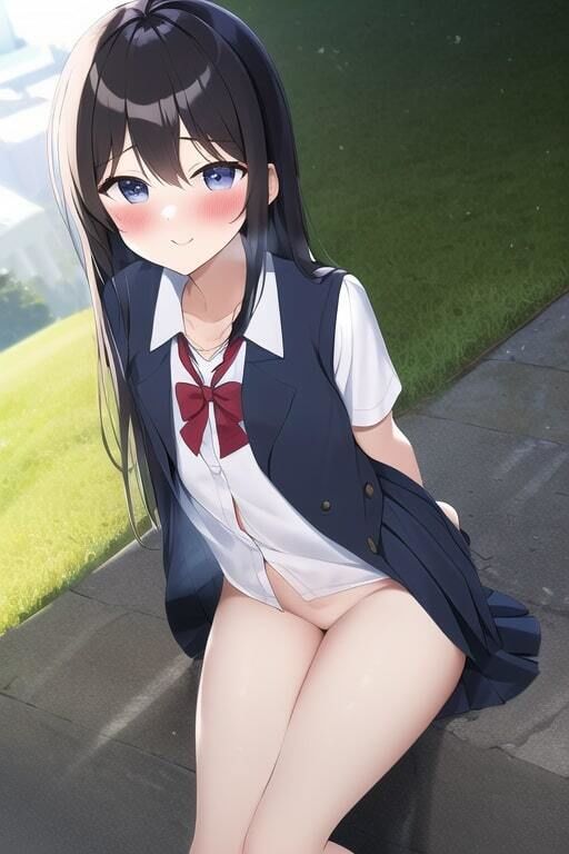 多種多様な貧乳JKが露出にハマっておっぱいを出してしまう集6