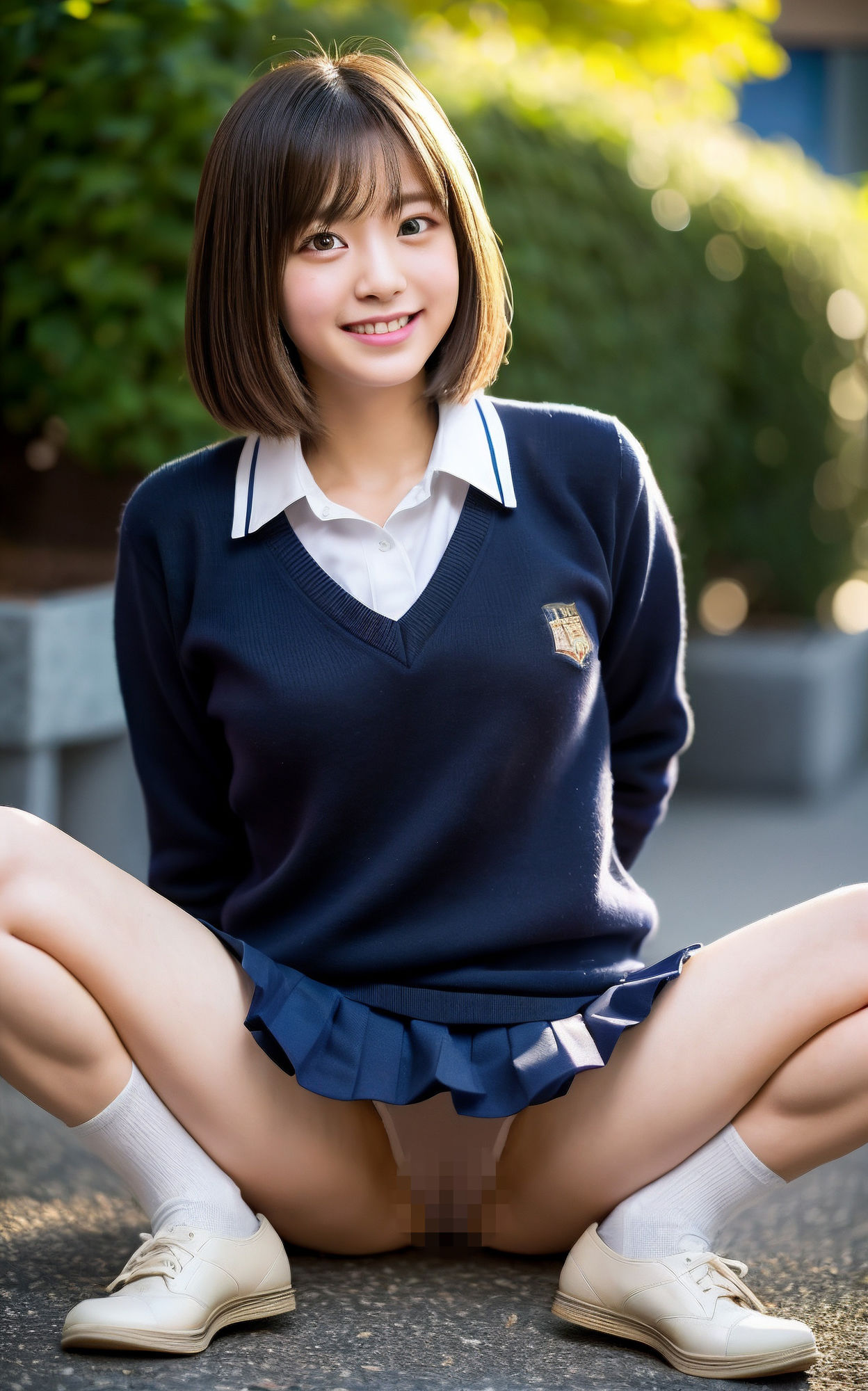 女子校生のスカートリフト図鑑5