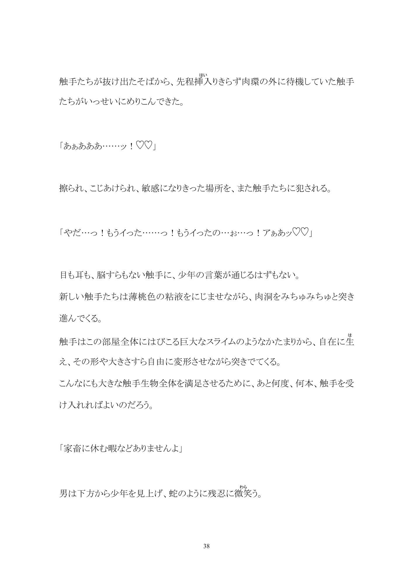 姦（かん）された勇者父子〜淫猥オークの触手搾乳洞窟へようこそ〜3