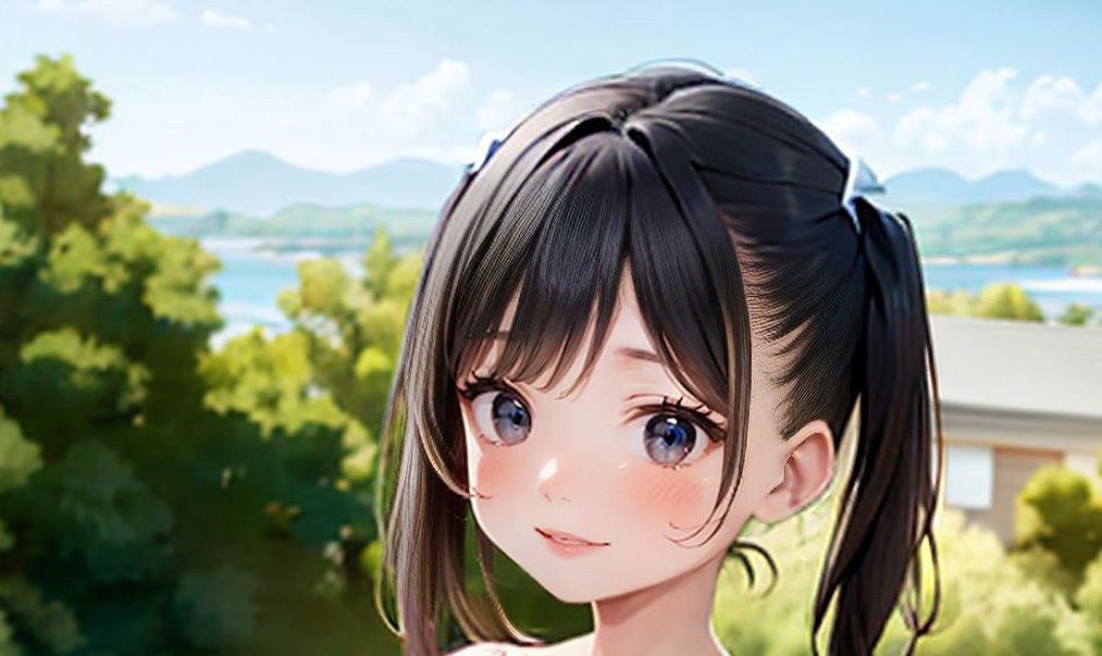 小柄な女の子がいろいろな場所でストリーキング410