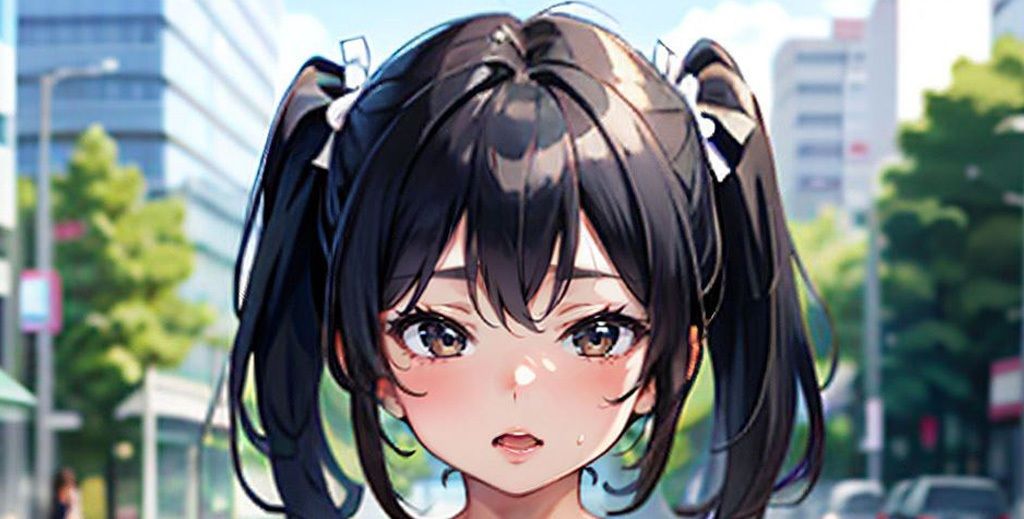 小柄な女の子がいろいろな場所でストリーキング44