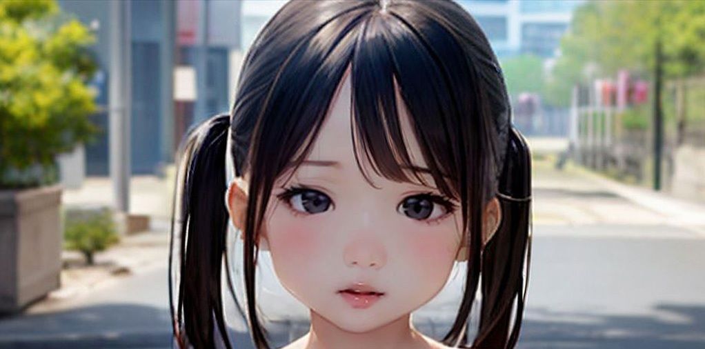 小柄な女の子がいろいろな場所でストリーキング47