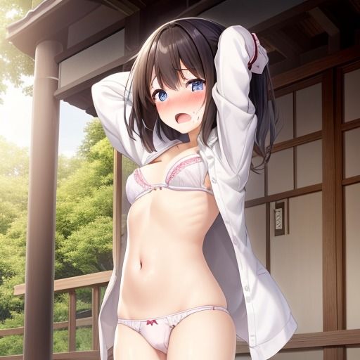 少女の秘密 野外露出7