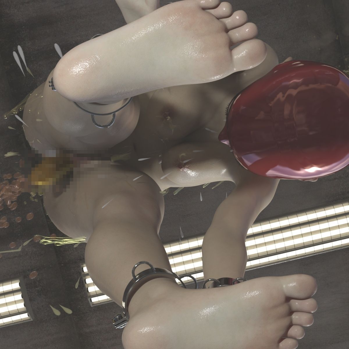 浣腸バー開脚責め5