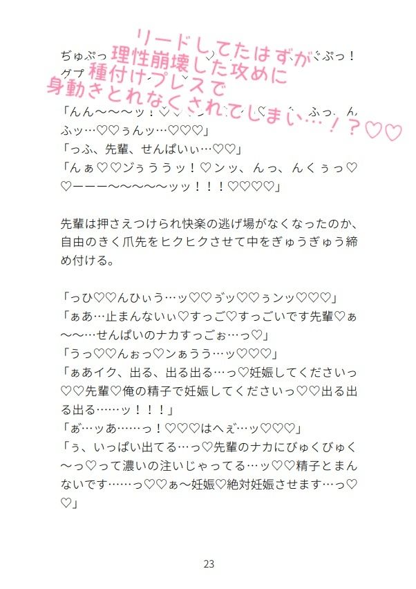 甘やかし筆下ろしセックスしてたら理性崩壊本能剥き出し種付け交尾されちゃう話6