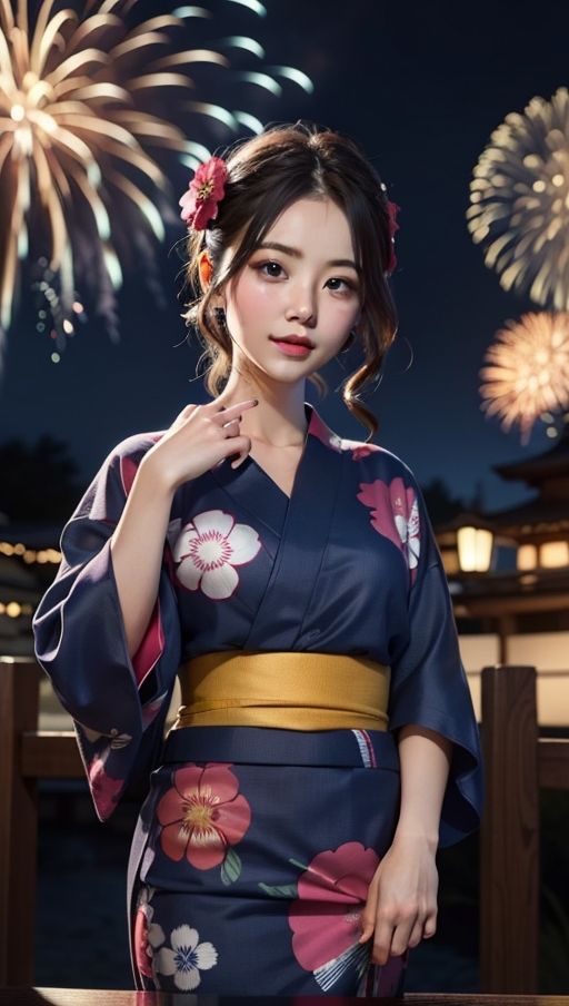 真夏の夜！浴衣姿で誘惑プレイ！色気ムンムン炸裂4