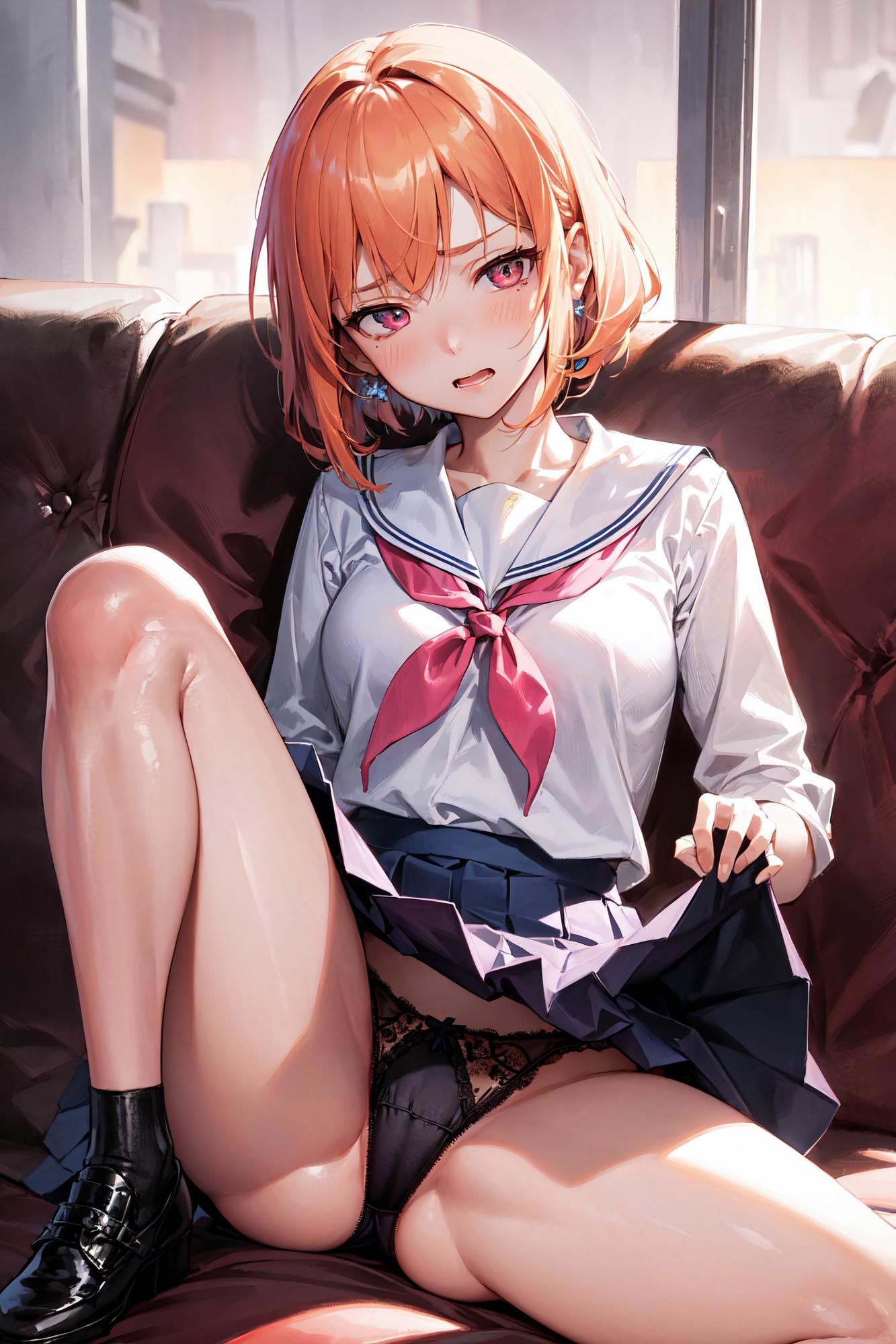 JKにパンツをみせてもらうように土下座して頼んでみた29
