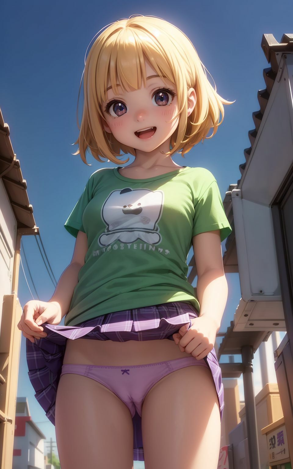 ◯◯◯がパンツを見せてくれるだけのイラスト集6