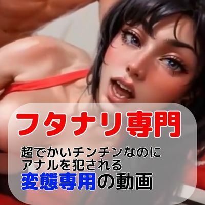 【AI動画】完全ふたなりオナニーサポート動画【男の娘になってアナルもアナニーも】1