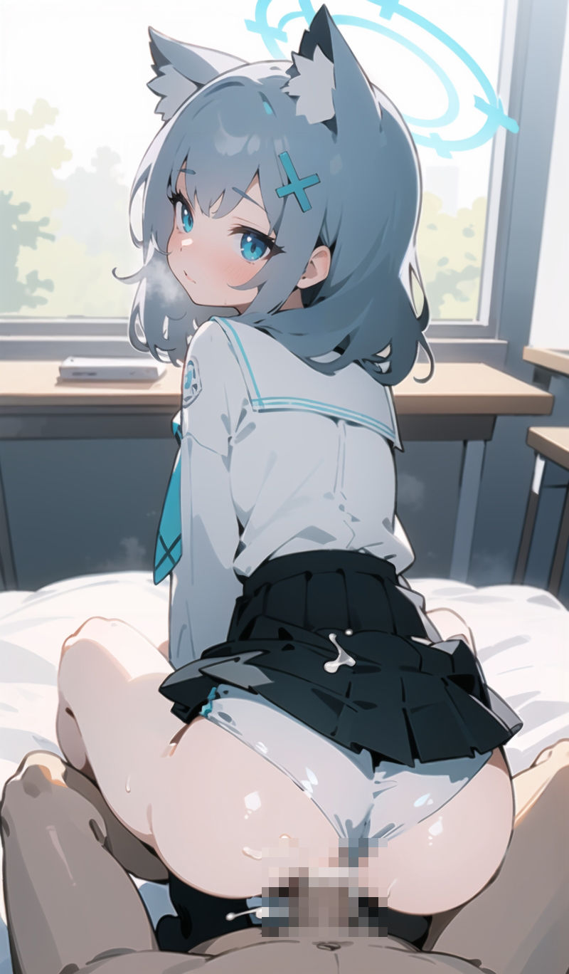 【ブルアカ】砂狼シロコ R-18イラスト集（全111枚）2