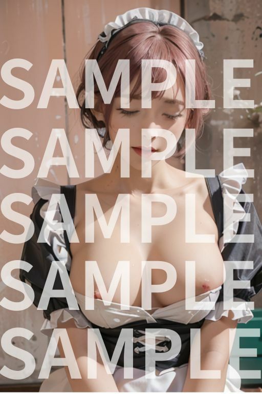 【実写風】なに見てんの！赤髪メイドオナニー絶頂中1