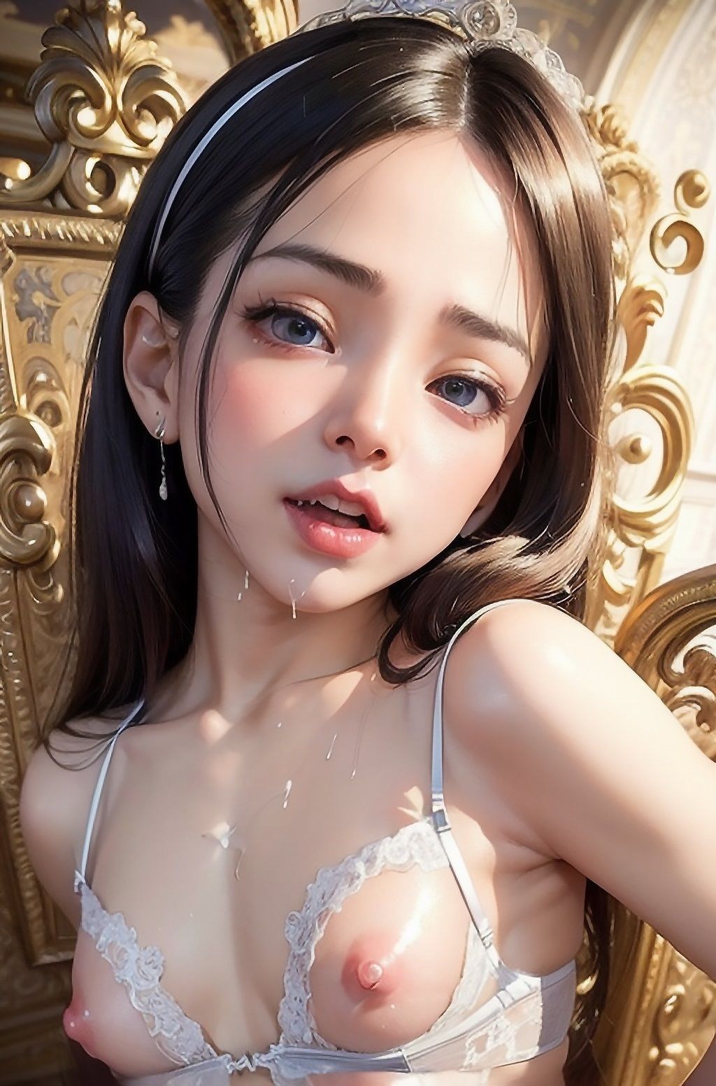 【計243枚】J〇ヤリ過ぎ過激グラビア〜羞恥ぶっかけランジェリー〜1
