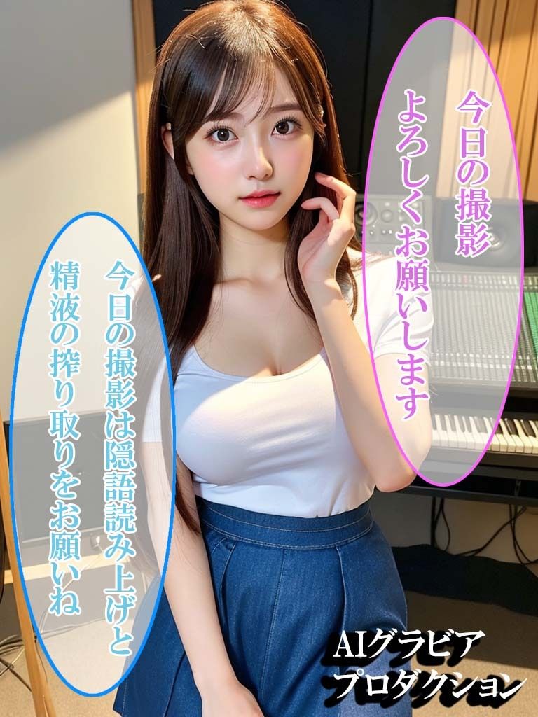 あなたはエッチな女子アナは好きですか？（AI CG集）1