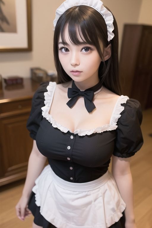 たまに脱いじゃう！？少しエッチなメイドさん10