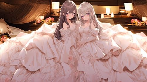 ウエディングドレス美少女DUET 28