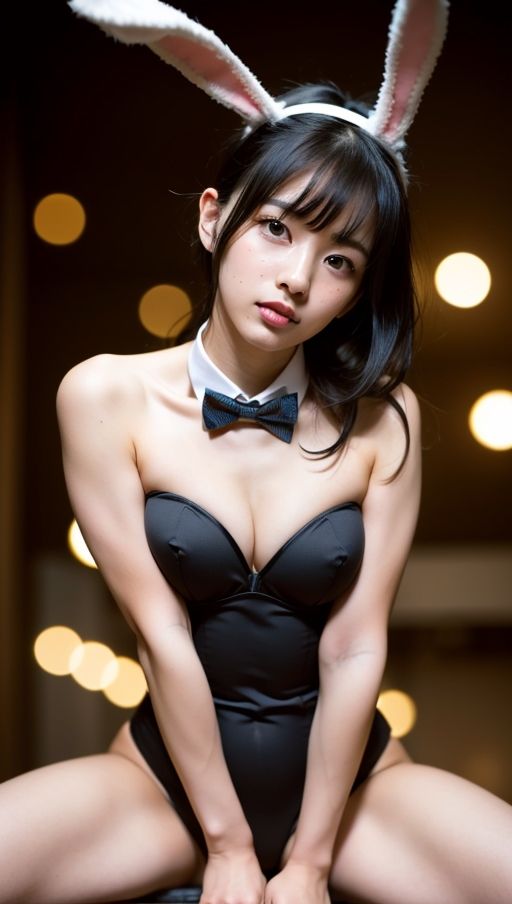 ガルバのうさぎちゃんとその場で おっぱじめ！？またがりハメハメセックス3