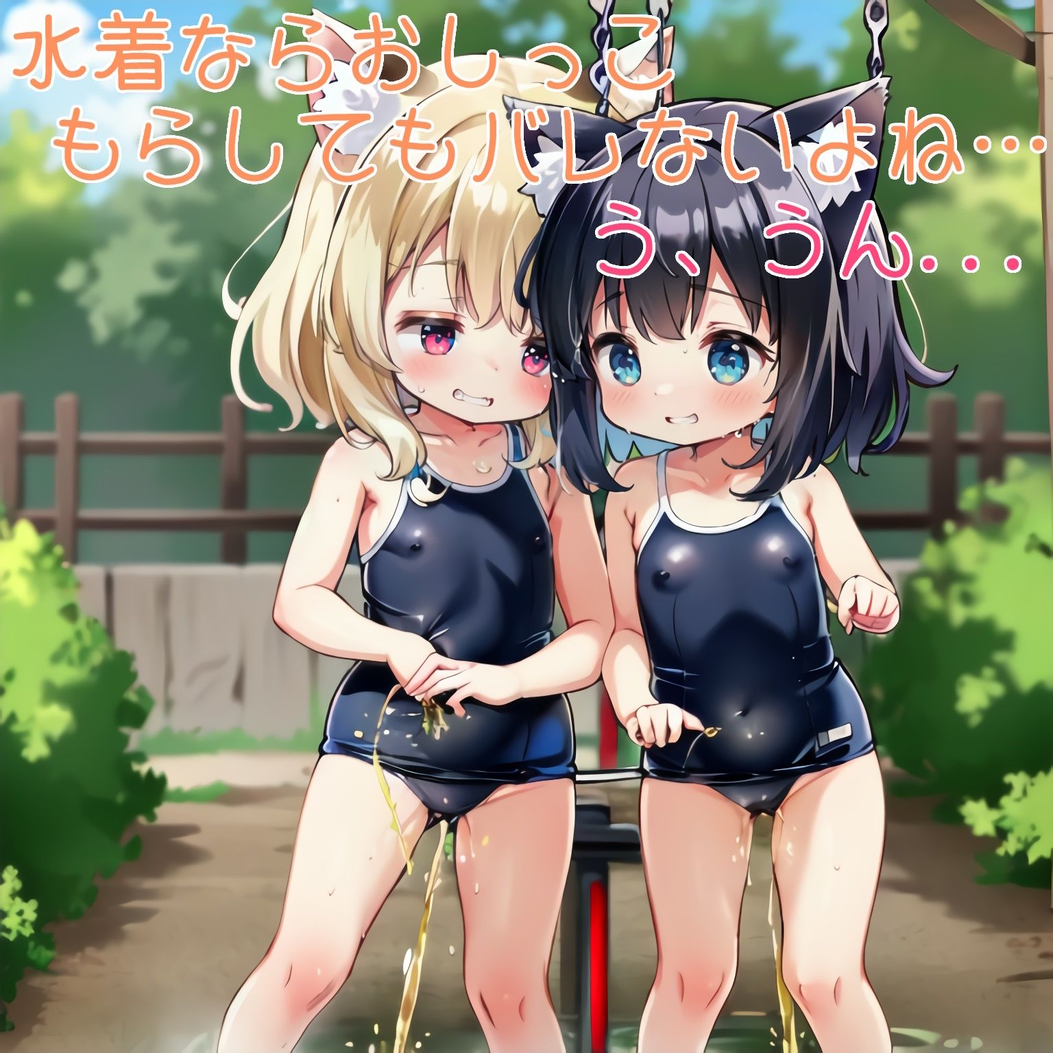 ケモミミおしっ娘（◯り）生態観察記録【ちoちoいこ×おしっこ】8