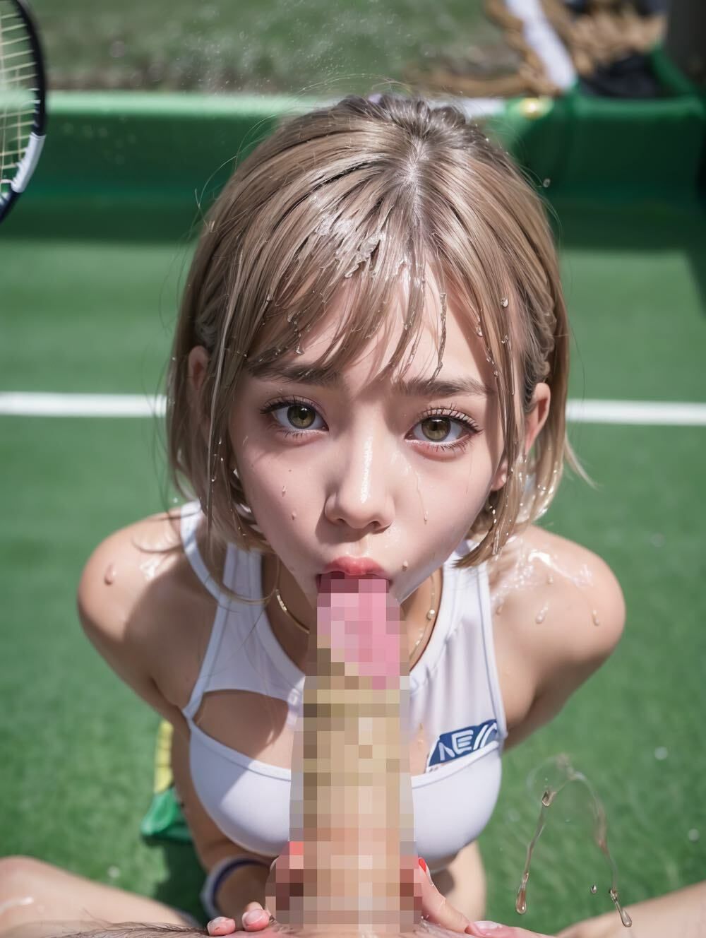 テニスで負けたら罰ゲーム！3