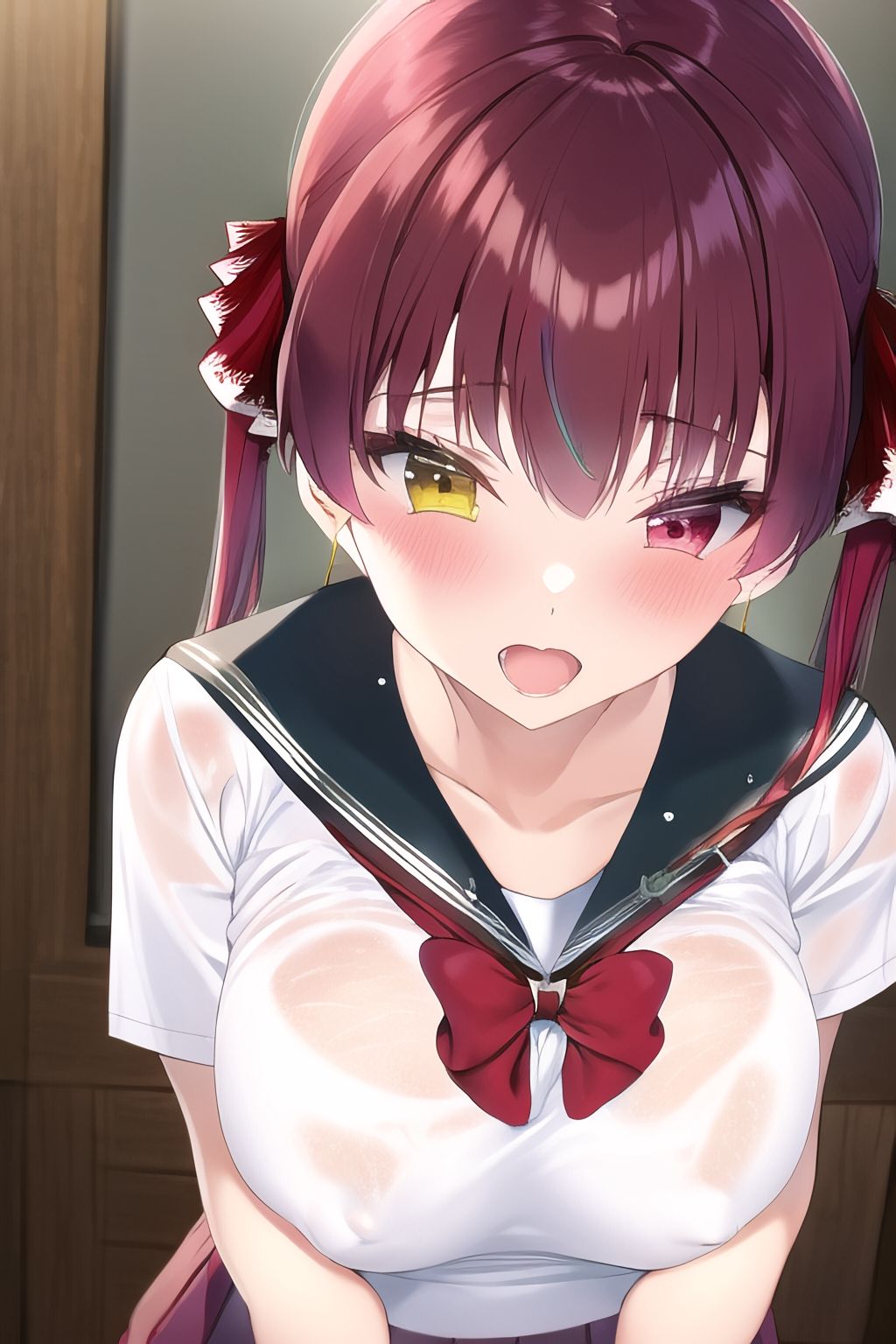 ホ〇ライブ宝鐘マ〇ンおっぱいパイズリCG集2