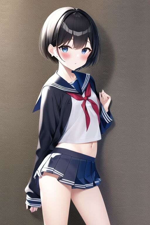 ボーイッシュな貧乳JKが脱いだら超絶女の子でしっかり性的対象として使われてしまう集8