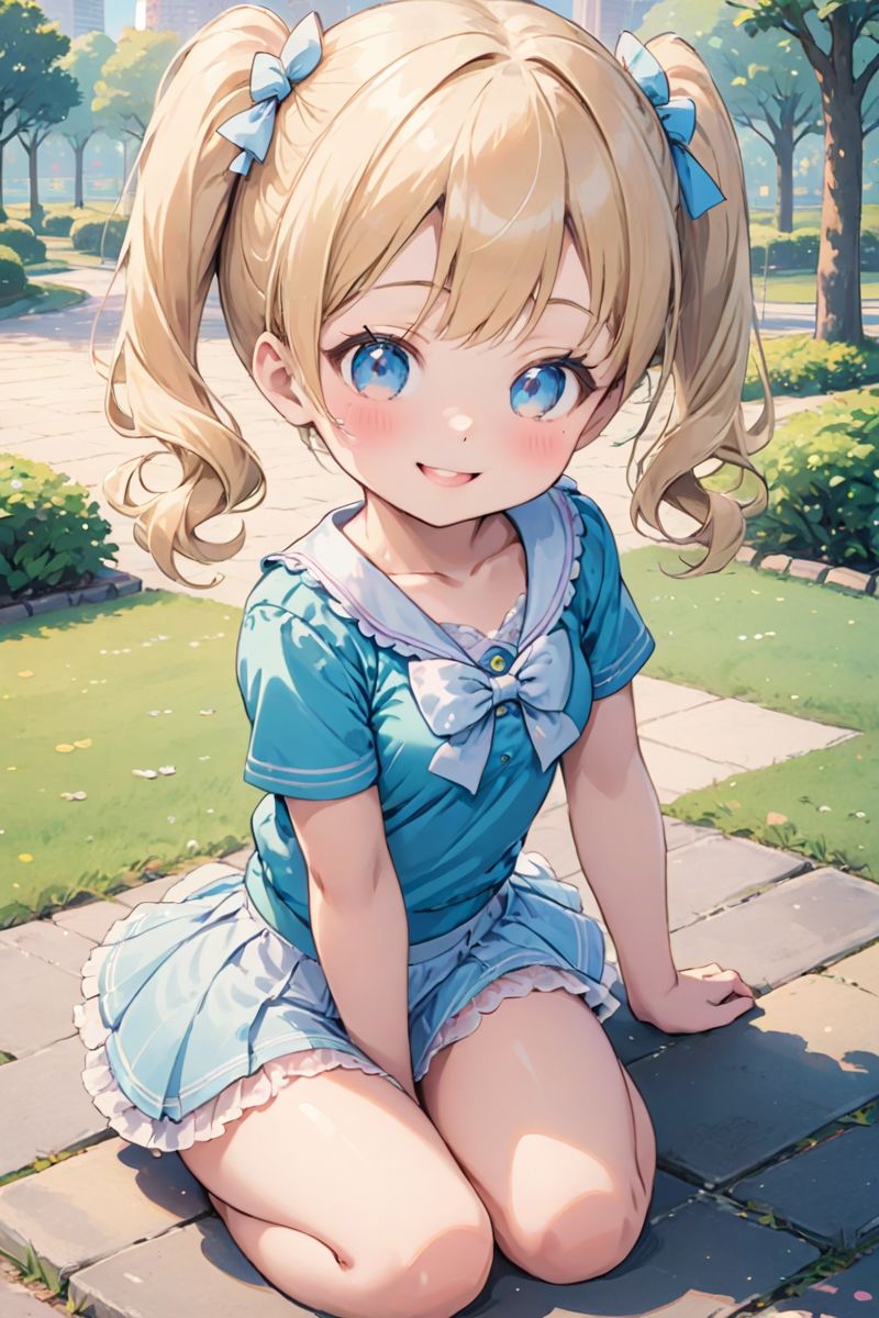 ミニロリ金髪美少女と銀髪美少女の日常3