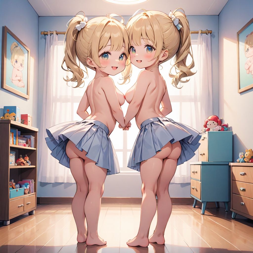 ミニロリ金髪美少女と銀髪美少女の日常4