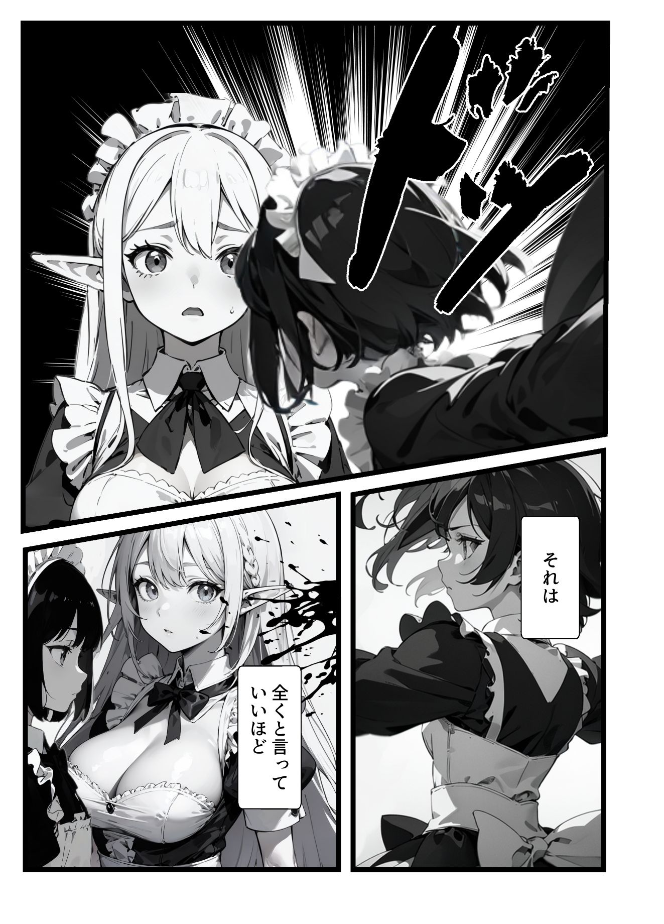 メイドさんとえっちな生活を送る話 「Living with a maid」4