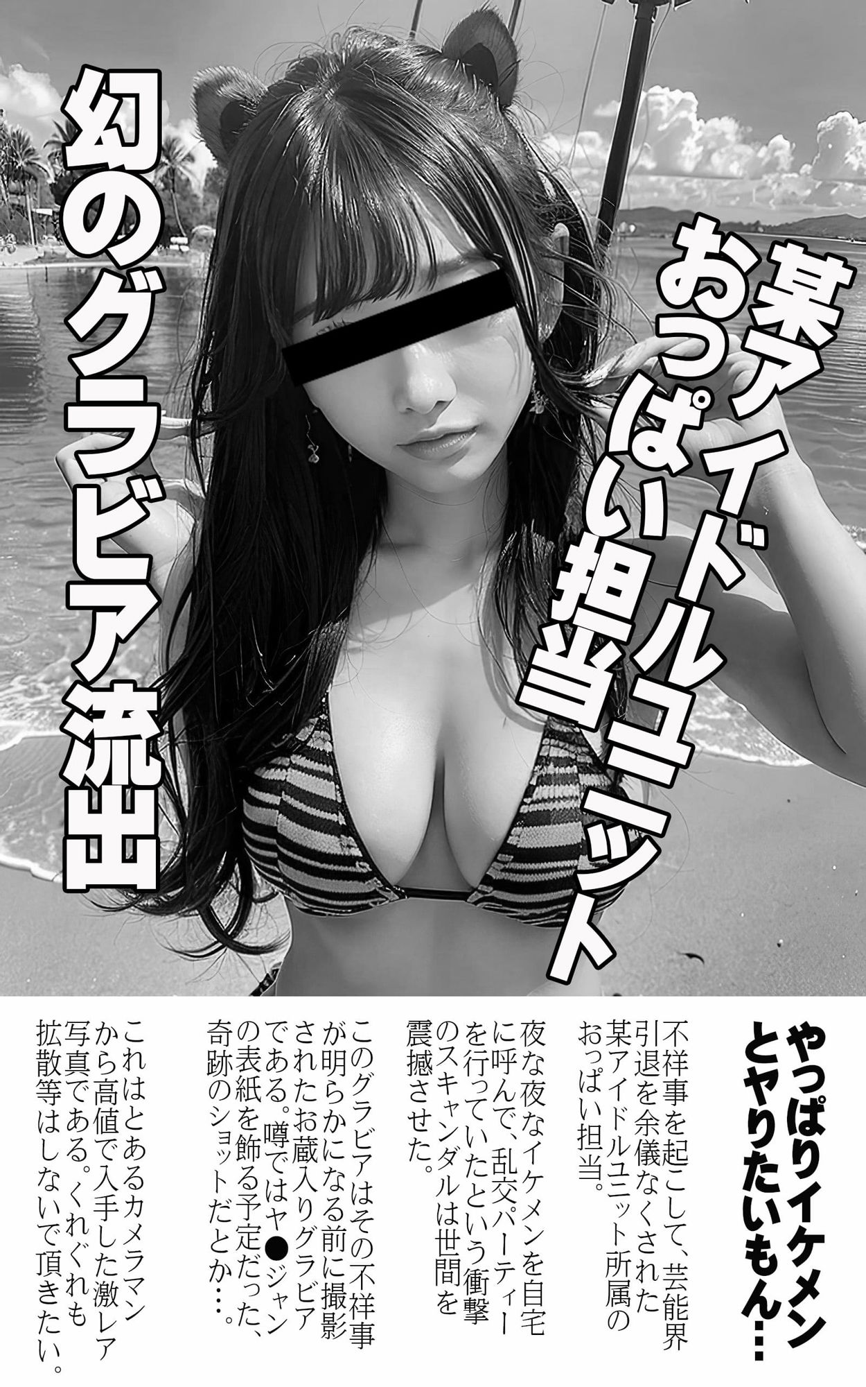 ヤ○ジャン激レア巻頭グラビア流出！？2