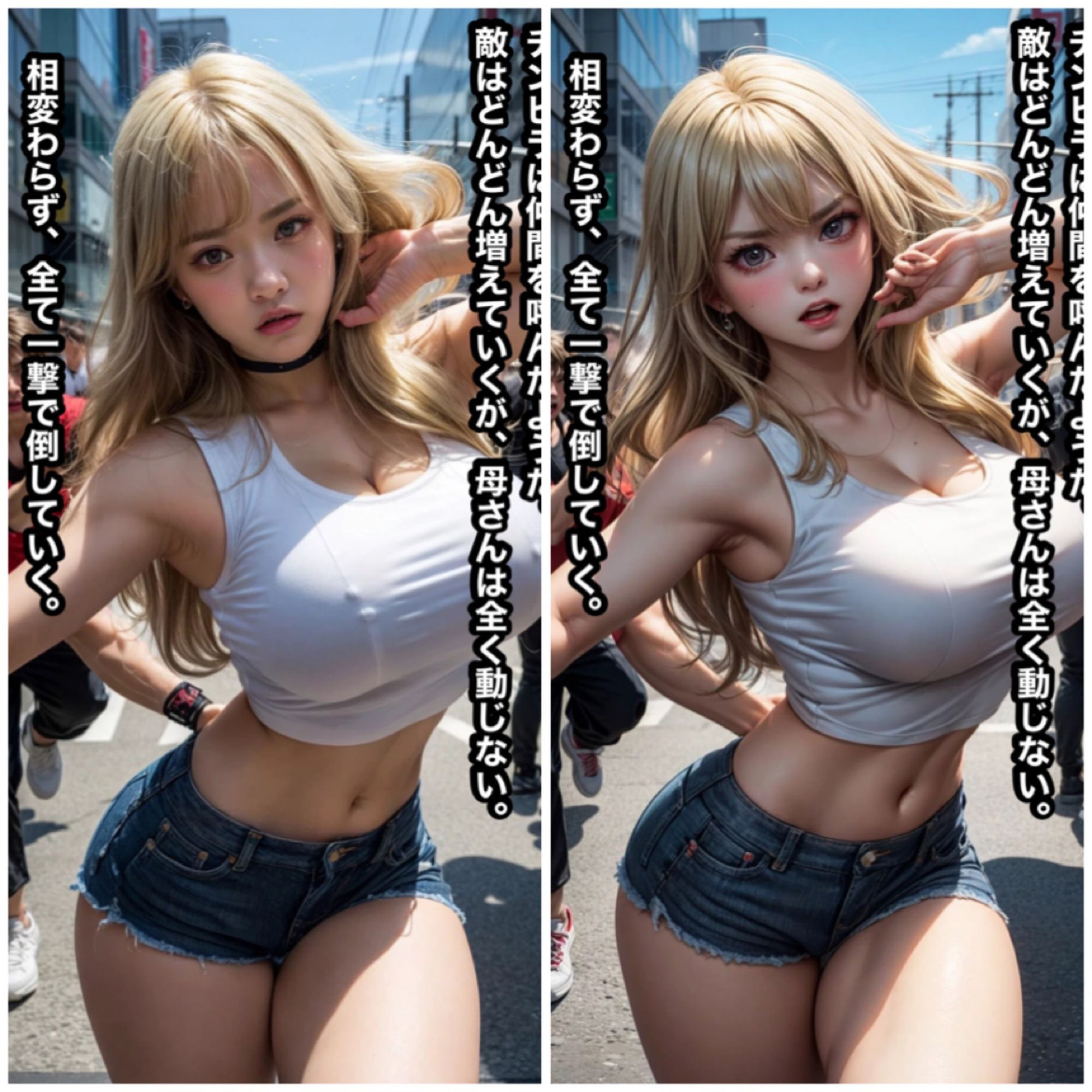 ヤンママ退魔師エリカ触手NTR4
