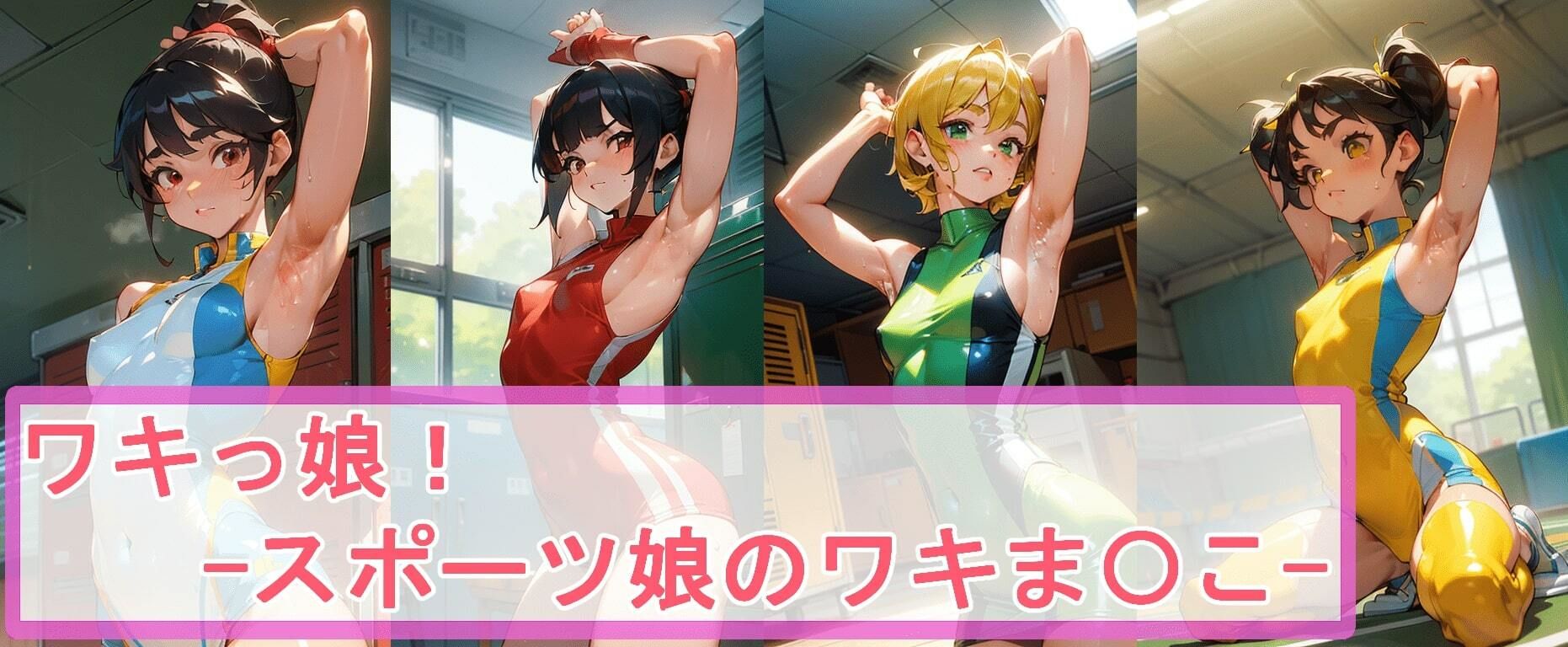ワキっ娘！-スポーツ娘のワキま〇こ-1