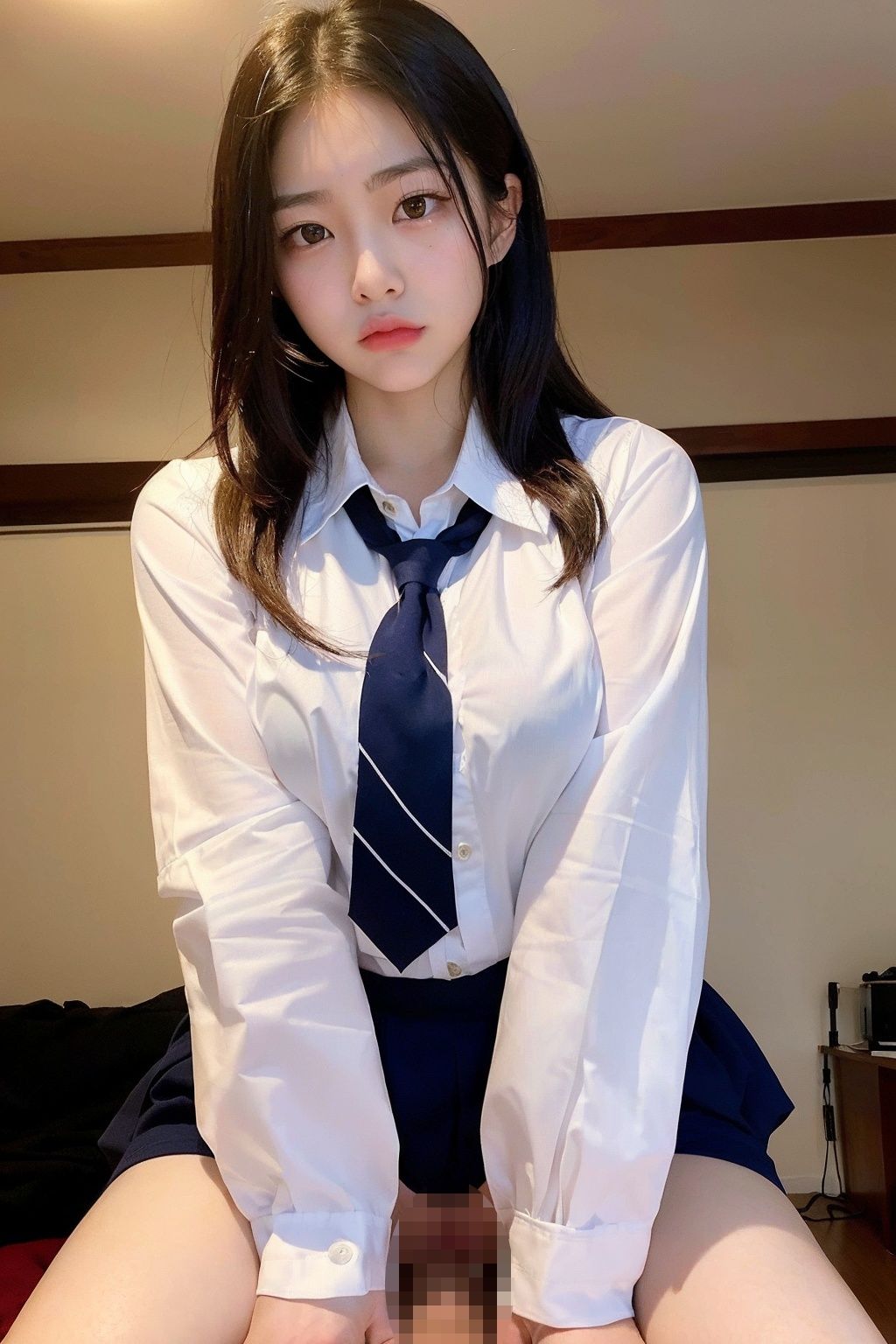 制服女子は嫌いな男と仕方なく7
