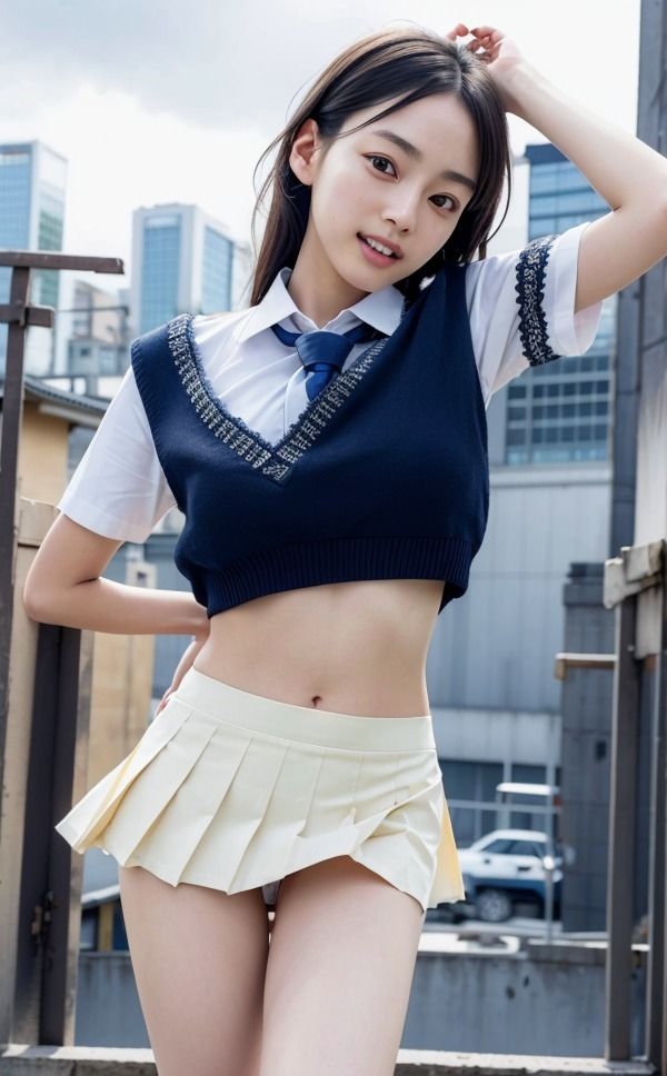 制服美女とハレンチ生活 清純派の制服女子のおっぱいやパンチラをのぞきたい10