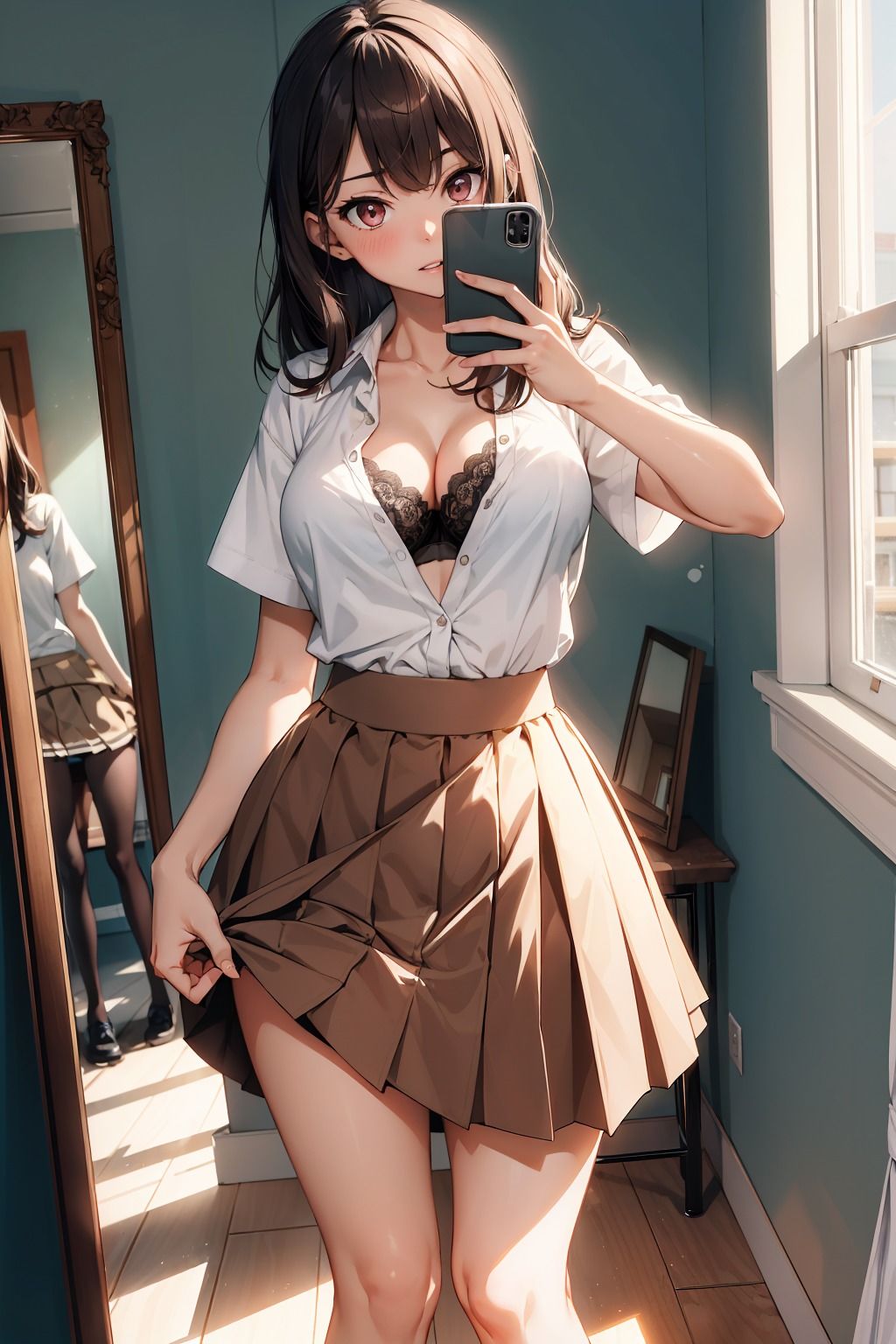 制服美少女〜あなただけに見せる秘密の姿〜8