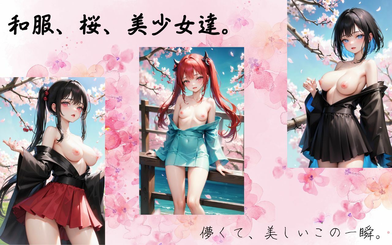 和服＋桜＋美少女 〜和服美少女写真集〜1