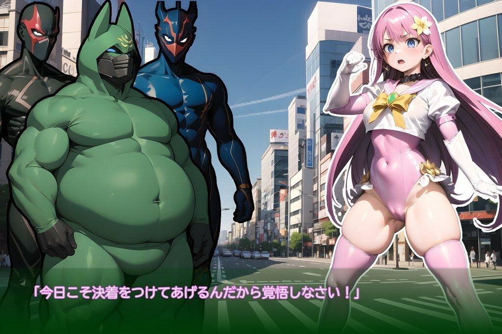 変身ヒロイン敗北CG集 セーラーエンジェル編2