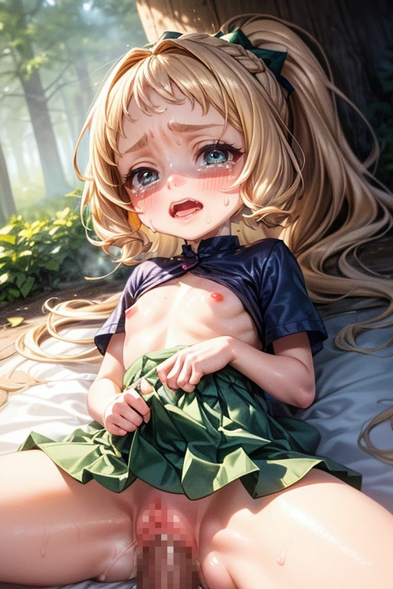 外でおしっこしてるのを見られてやられるロリ6