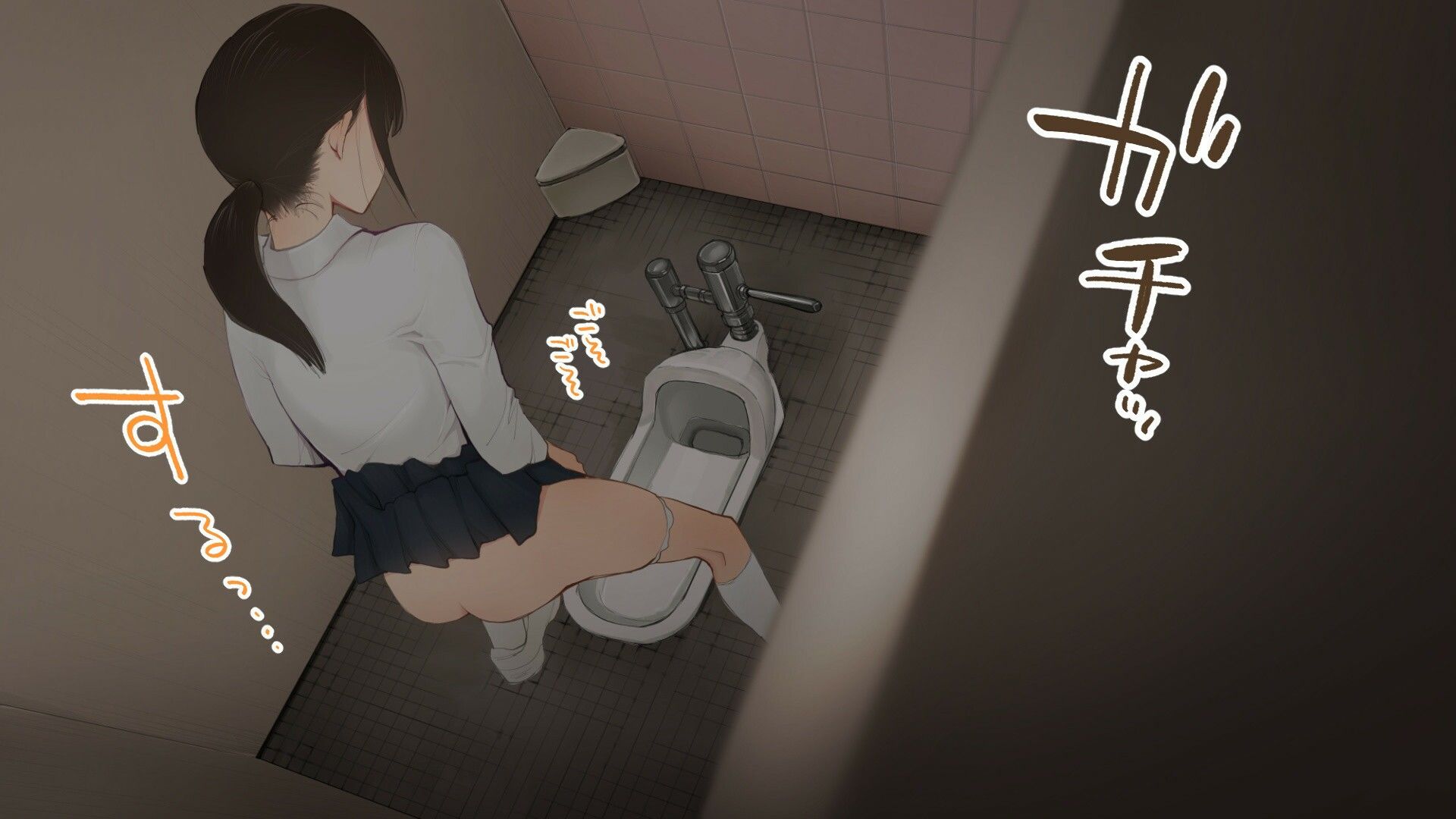 女子トイレうんうん2