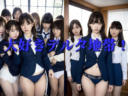 女学生たちのたくし上げパンチラ！6