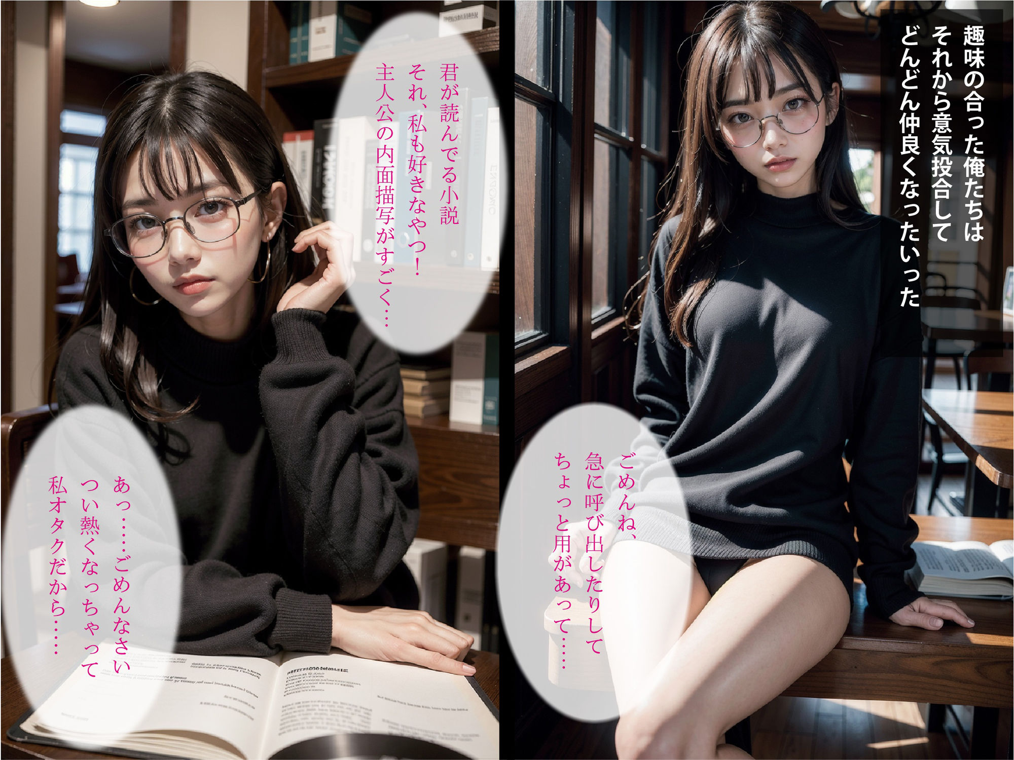 巨乳の文学メガネ処女にホテルで朝フェラしてもらうまで2