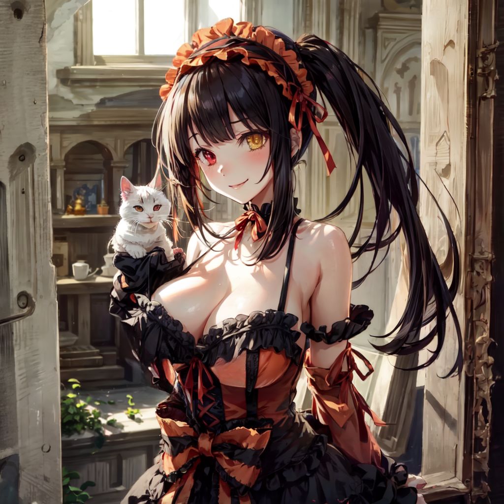 巨乳精霊 時〇狂三画集7
