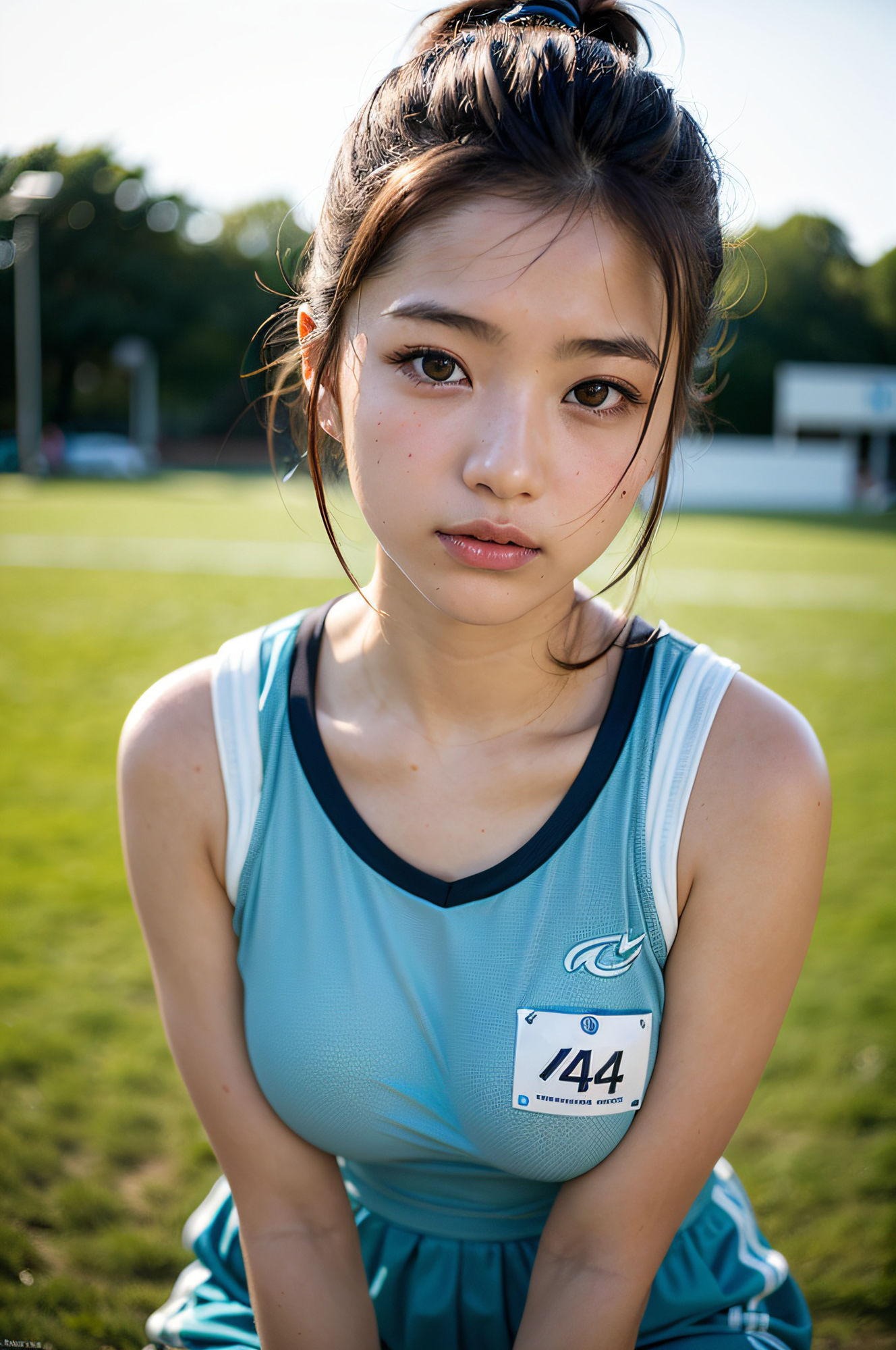 巨乳陸上女子のエッチなカラダ6