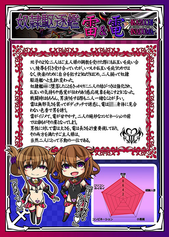 悪堕艦〇名鑑弐【完全版】4
