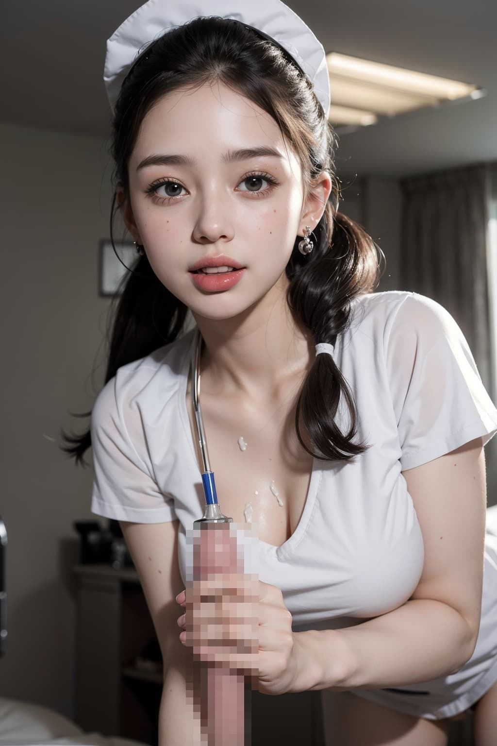 欲求不満な人妻ナースに搾られる7